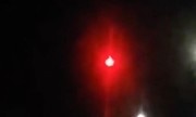 Quả cầu sáng đỏ nghi là UFO ở Pháp