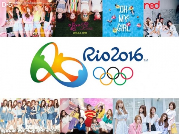 Kpop tháng 8 thở phào trước Olympic 2016