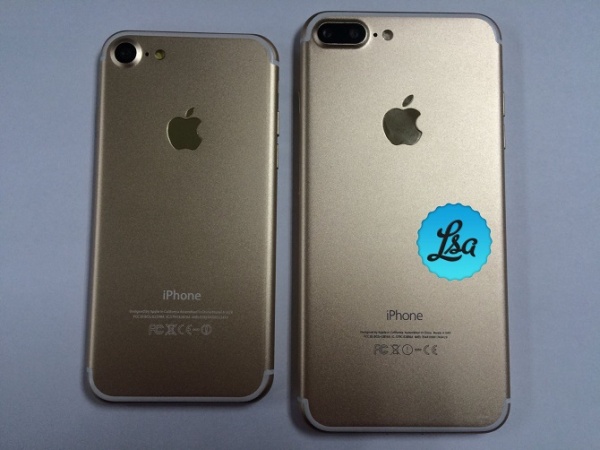 Rò rỉ hình ảnh phiên bản màu Gold của iPhone 7