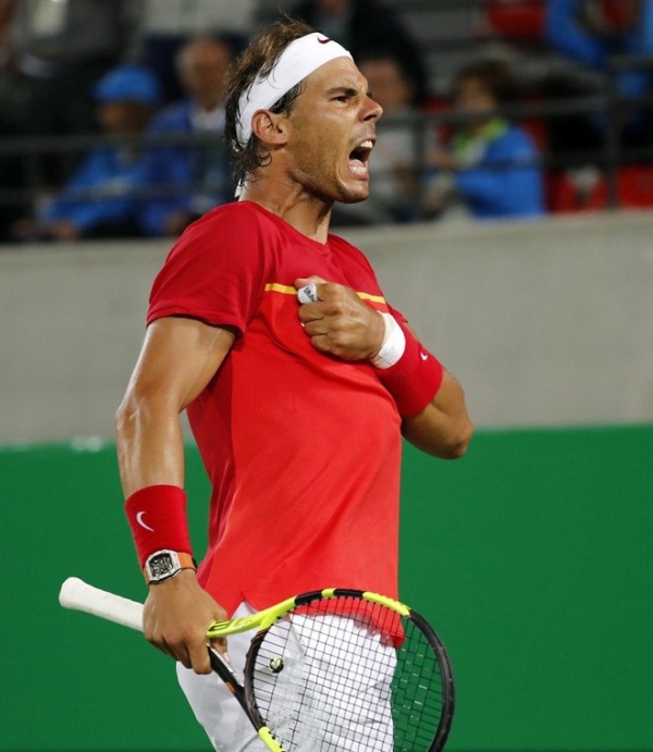 Cận cảnh đồng hồ 18 tỷ đồng của Nadal tại Olympic 2016