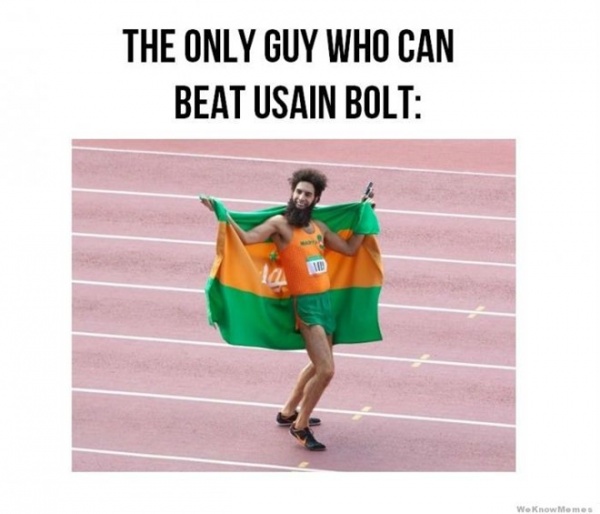 Ảnh vui về sức mạnh và sự thống trị của Usain Bolt