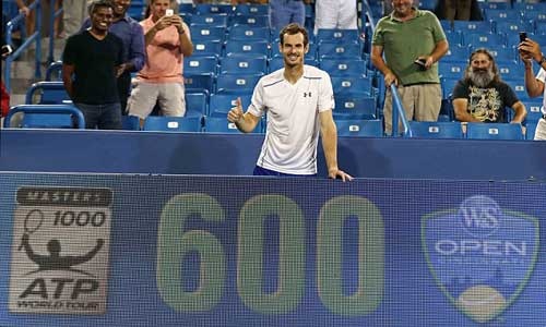 Cincinnati Masters ngày 4: Murray một mình một ngựa