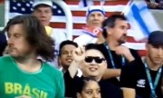 Người giống Kim Jong-un trên khán đài Olympic Brazil