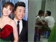 Lộ clip Hari Won - Trấn Thành vừa ăn vừa hôn nhau giữa quán