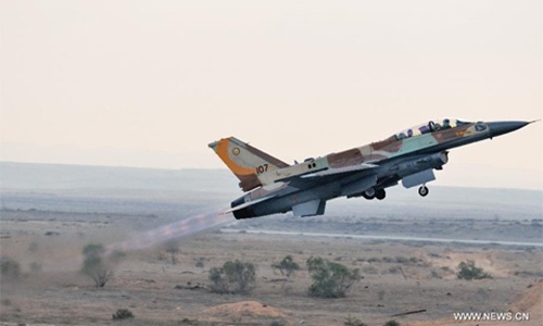 Israel không kích trả đũa Syria vì bị trúng rocket