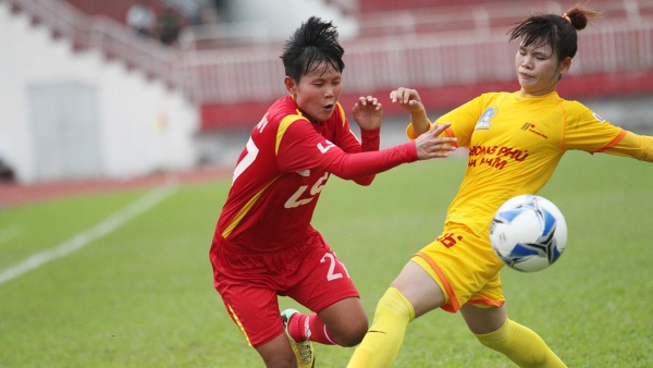 Thắng TPHCM, Hà Nam vọt lên dẫn đầu giải bóng đá nữ quốc gia 2016