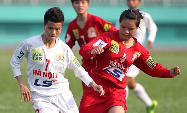 Hà Nội giành lại ngôi đầu bóng đá nữ quốc gia từ tay Hà Nam