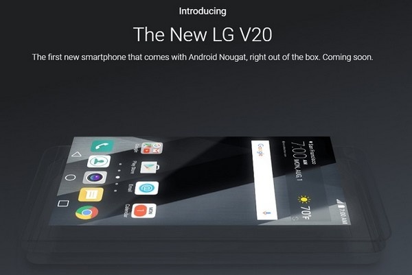 LG tuyên bố V20 sẽ là smartphone cho trải nghiệm âm thanh và video tốt nhất