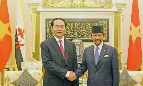 Việt Nam - Brunei nhất trí giải quyết hòa bình tranh chấp Biển Đông