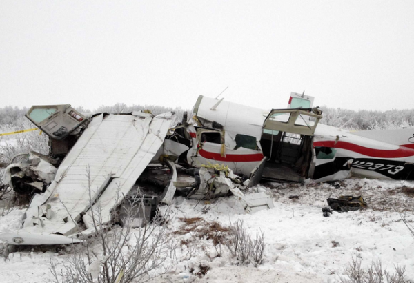 Mỹ: Hai máy bay đụng nhau trên không, 5 người chết