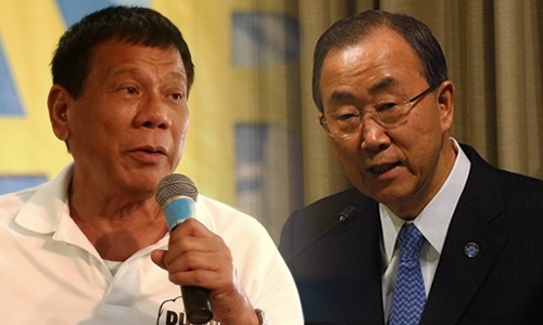 Tổng thống Philippines từ chối gặp tổng thư ký LHQ