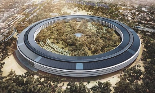 Apple sắp hoàn thành trụ sở "phi thuyền" 5 tỷ USD