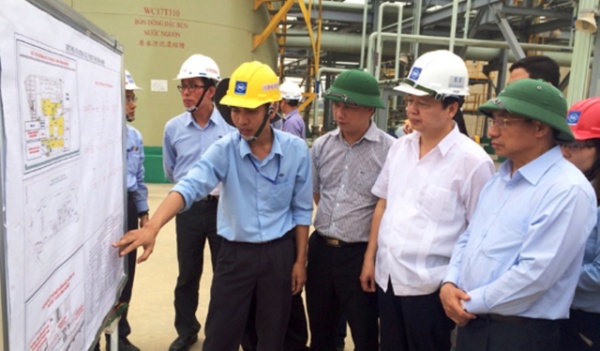 Bộ trưởng Trần Hồng Hà kiểm tra tiến độ khắc phục sự cố xả thải của Formosa