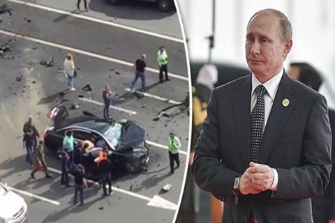 Tổng thống Nga Putin không lên chiếc xe BMW gặp tai nạn thảm khốc