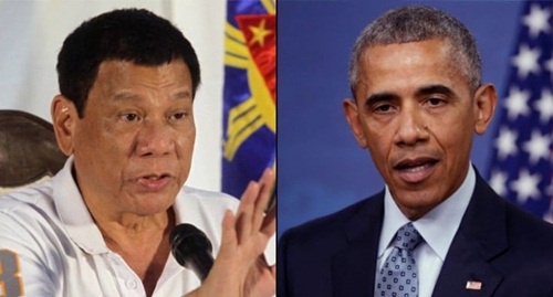 Obama không mếch lòng vì phát ngôn của Duterte