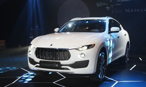 SUV hạng sang Maserati Levante giá từ 5 tỷ tại Việt Nam