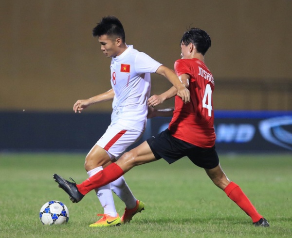 Phung phí nhiều cơ hội, U19 Việt Nam hoà đáng tiếc trước Singapore