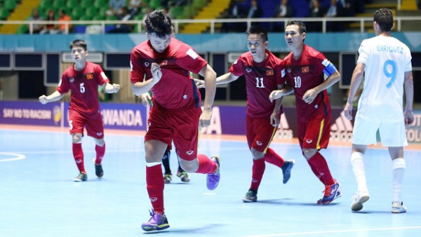 Những khoảnh khắc đi vào lịch sử của futsal Việt Nam tại World Cup