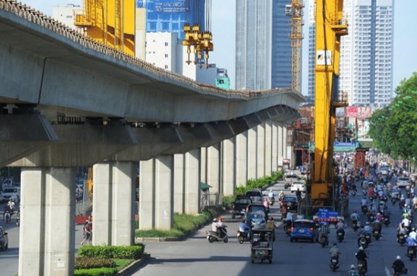 Việt Nam vay thêm 250 triệu USD cho tuyến đường sắt đô thị Cát Linh - Hà Đông