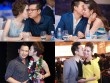 "Phát hờn" trước hành động ôm hôn tình tứ của vợ chồng sao Việt tại sự kiện