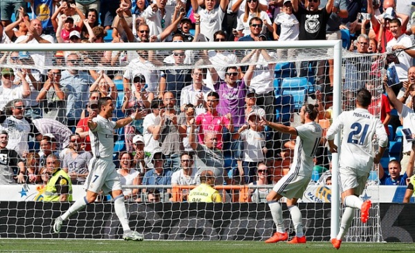 Real Madrid bùng nổ máy ghi bàn