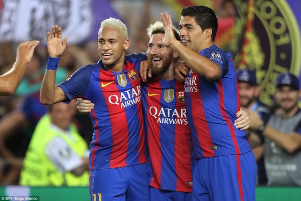 Barcelona 7-0 Celtic: Cú hattrick của Messi