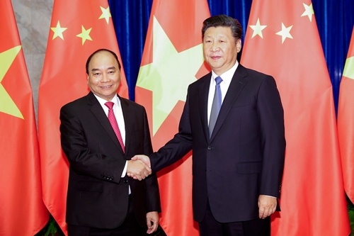 Thủ tướng Nguyễn Xuân Phúc hội kiến Chủ tịch Trung Quốc