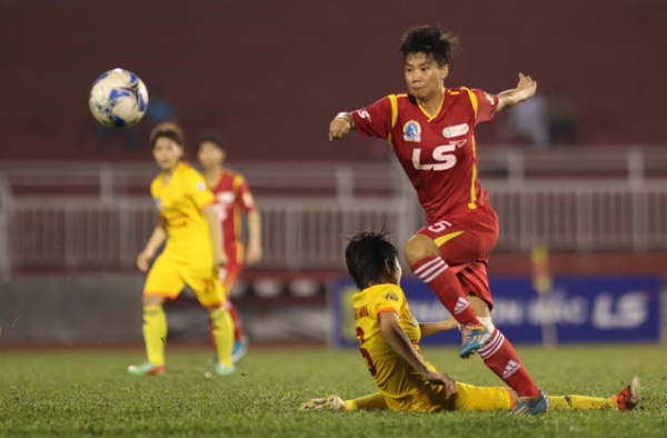 TPHCM và Hà Nội tái ngộ trong trận chung kết giải bóng đá nữ quốc gia 2016