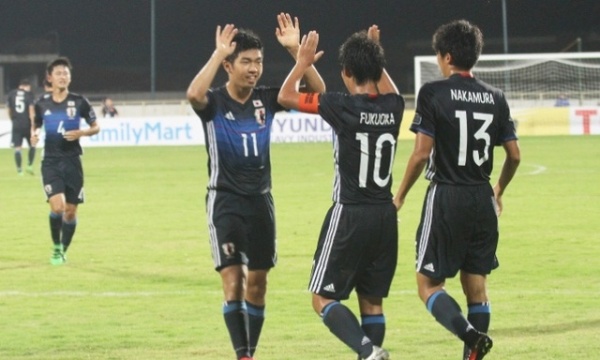 U16 Việt Nam thua U16 Nhật Bản 0-7 tại giải châu Á