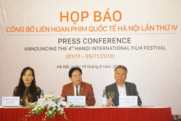 550 phim của 40 quốc gia tham dự LHP Quốc tế Hà Nội lần thứ IV
