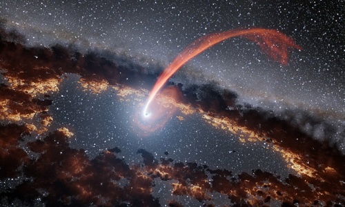 Hố đen "ợ hơi" khi nuốt chửng sao