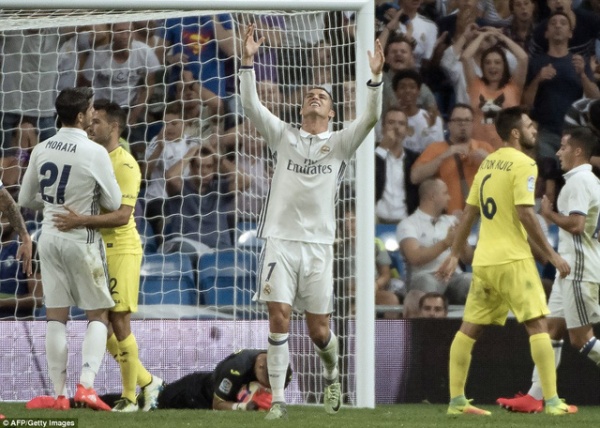 C.Ronaldo chơi tệ hại, Real Madrid đứt mạch toàn thắng tại La Liga