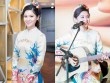 Á hậu Thùy Dung khoe tài đàn và hát tại sự kiện