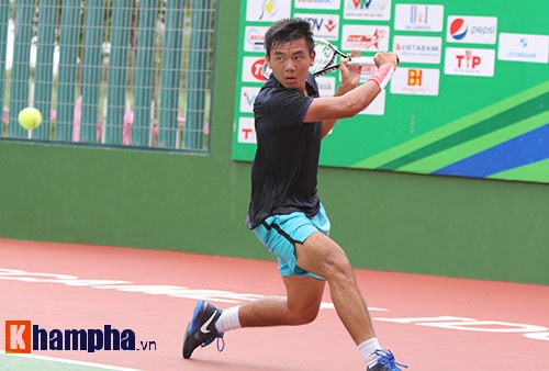 Hoàng Nam đả bại tay vợt hơn 223 bậc ở F6 Việt Nam
