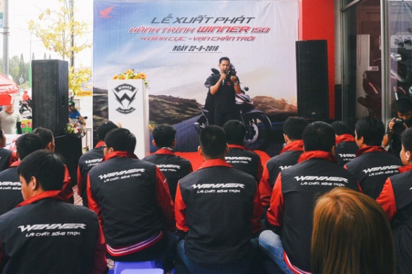 Honda Việt Nam khởi động "Hành trình Winner 150"