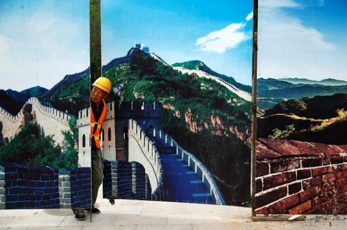 Trung Quốc xây nhà ga sâu, rộng nhất thế giới dưới Vạn Lý Trường Thành