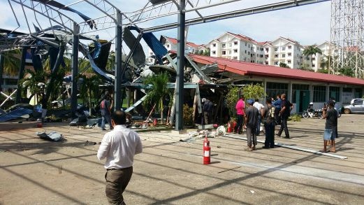 Trực thăng quân sự Malaysia lao vào trường học, nhiều người bị thương