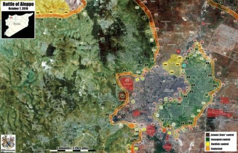 Quân đội Syria giành 2 thành phố lớn ở Aleppo