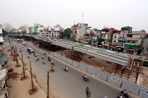 Tiến độ 8 dự án giao thông nghìn tỷ khẩn cấp ở Hà Nội