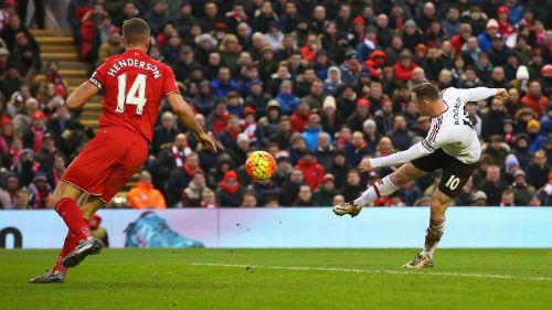 Đấu Liverpool: Rooney ghi 6 bàn, MU chưa từng thua