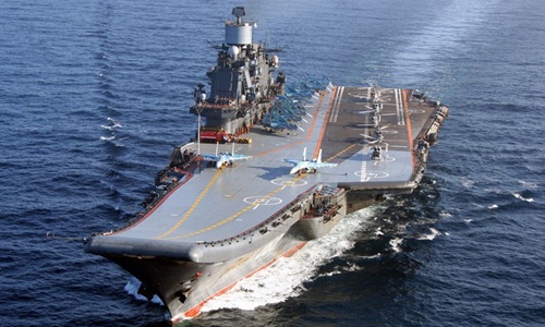 Hạn chế của tàu sân bay Nga vừa triển khai tới Syria