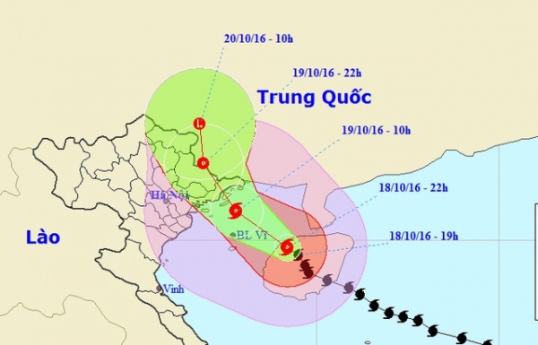 Sáng nay, bão vào vùng biển Quảng Ninh - Hải Phòng