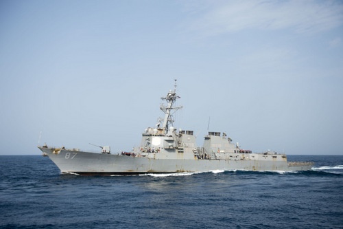 Tàu chiến Mỹ ngoài khơi Yemen phóng tên lửa vì báo động giả