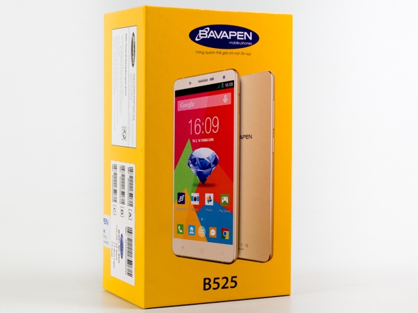 Cận cảnh smartphone Bavapen B525 giá dưới 2 triệu đồng