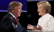 Cuộc tranh luận "ăn miếng trả miếng" đến tận giây cuối Trump - Clinton