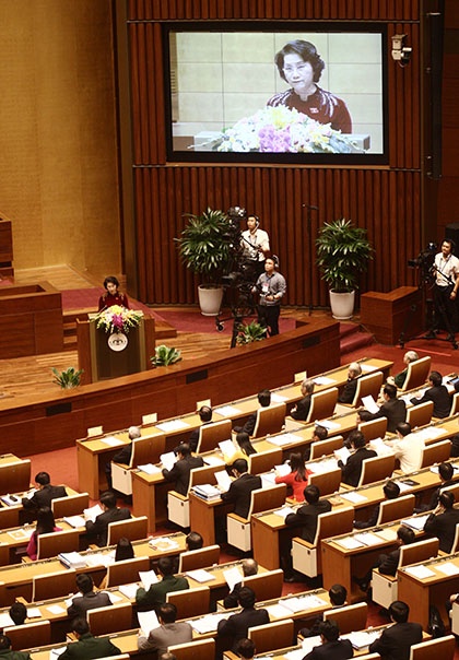 Chủ tịch Quốc hội kêu gọi cả nước ủng hộ đồng bào miền Trung