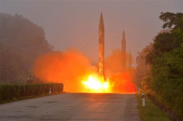 Triều Tiên tiếp tục phóng tên lửa thất bại