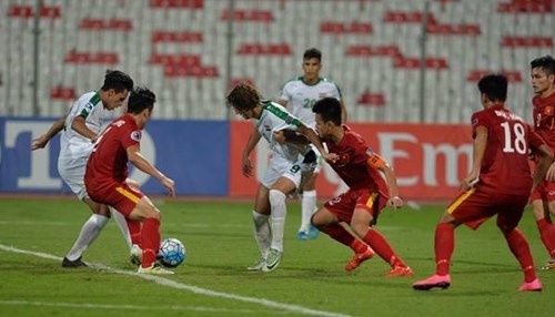 Chiếu chậm trận đấu kiên cường của U19 Việt Nam trước U19 Iraq