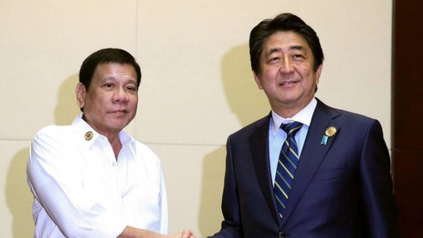 Nhật Bản muốn “giữ chân” Philippines trong vấn đề Biển Đông