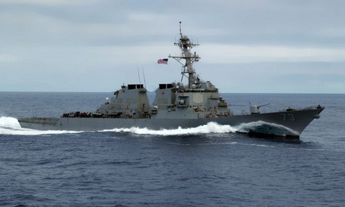 Sức mạnh tàu chiến Mỹ vừa tuần tra gần Hoàng Sa